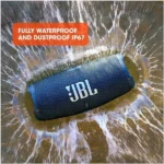 JBL Charge 5 Portable Waterproof Bluetooth Speaker with Powerbank and 20-hour playtime