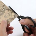 Xiaomi Huohou Titanium-Plated 2Pc Non-Slip Black Sharp Scissors Set
