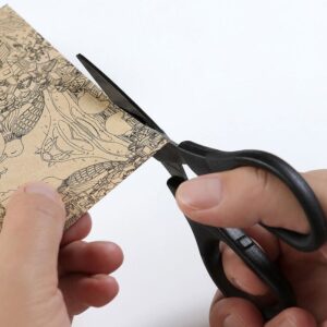 Xiaomi Huohou Titanium-Plated 2Pc Non-Slip Black Sharp Scissors Set