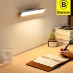 Baseus Magnetic Stepless Dimming Charging Desk Lamp – Rechargeable LED Light for Bedroom, Kitchen & Study