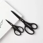 Xiaomi Huohou Titanium-Plated 2Pc Non-Slip Black Sharp Scissors Set