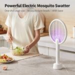 Qualitell C4 Rechargeable Electric Mosquito Swatter