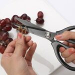 Xiaomi Huohou Titanium-Plated 2Pc Non-Slip Black Sharp Scissors Set