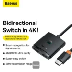 Baseus AirJoy Series 2-in-1 Bidirectional HDMI Switcher