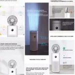 Xiaomi Mijia AC-MD2-SC Smart Circulating Air Purifier Fan