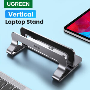 UGREEN Adjustable Aluminum Vertical Laptop Stand Holder