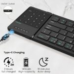 NILLKIN Cube Pocket Foldable Bluetooth Keyboard with Touchpad