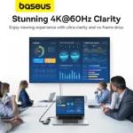 Baseus Metal Gleam 6-in-1 USB-C Hub