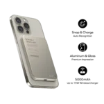 Momax Q.MAG X 5000mAh Magnetic Wireless Power Bank