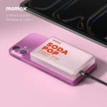 Momax 1-Power Q.Pass 10000mAh Qi2 Magnetic Wireless Power Bank