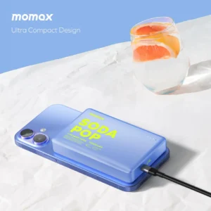 Momax 1-Power Q.Pass 10000mAh Qi2 Magnetic Wireless Power Bank