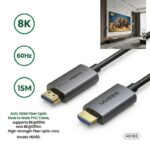 UGREEN HD183 55505 8K Fiber Optic HDMI Cable 15M