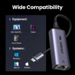UGREEN CM648 2.5G USB-A to RJ45 Ethernet Adapter