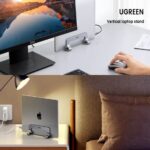 UGREEN Adjustable Aluminum Vertical Laptop Stand Holder