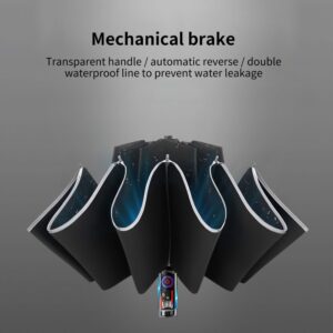 Xiaomi Automatic Reverse Umbrella with Transparent Handle
