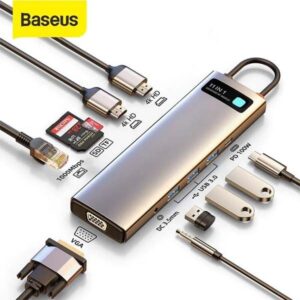Baseus 11-in-1 Type-C Hub Metal Gleam Series