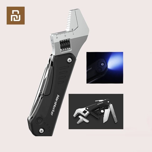 MarsWorker MSHW001 6-in-1 Multifunctional Wrench Tool MarsWorker MSHW001 6-in-1 Multifunctional Wrench Tool
