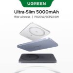 UGREEN 5000mAh Magnetic Wireless Power Bank