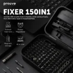 Proove Fixer 150-in-1 Screwdriver Repair Tool Kit Set