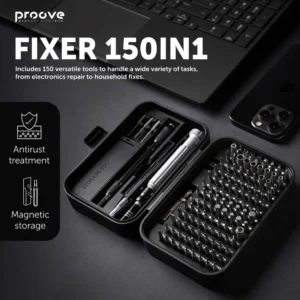 Proove Fixer 150-in-1 Screwdriver Repair Tool Kit Set
