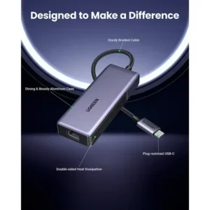 UGREEN CM848 USB-C to RJ45 5GbE Ethernet Adapter