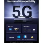 UGREEN CM848 USB-C to RJ45 5GbE Ethernet Adapter
