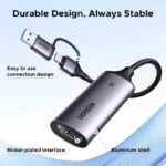 UGREEN CM629 4K HDMI Video Capture Card
